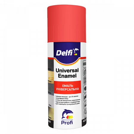 Купить, краска, по металлу, гладка, Delfi, черная, для металлических ворот, 3 в 1, Киев, Харьков, Одесса